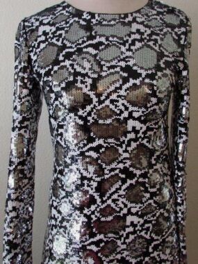 MICHAEL Michael Kors sequined leopard print mini dress i